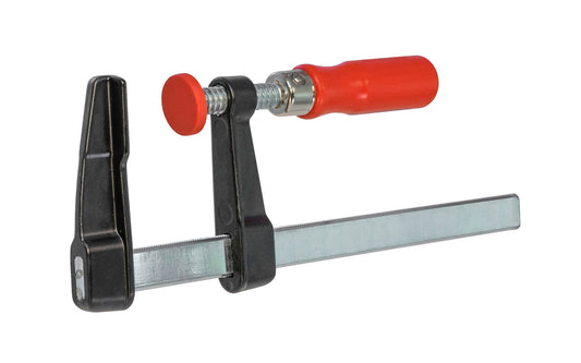 Bessey Clamps ~ Model No. LM2.006 - Light weight, & made of quality durable material, Bessey Light-Duty Steel Bar Clamps heads are made of tough die cast zinc, & black powder coated to prevent corrosion. Plastic pressure cap protect  work piece surface. 330 lbs. Clamping force - Excellent for woodworking - 6" Long