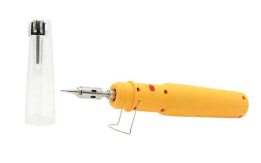 Wall Lenk 3-in-1 Butane Soldering Tool ~ LSP-60-1 2. Equivalent to 30W to 70W electric tools. Great for electrical work, light brazing, model building, shrink tubing, thawing frozen locks, & much more. Wall Lenk Model LSP-60-1. 048491400046
