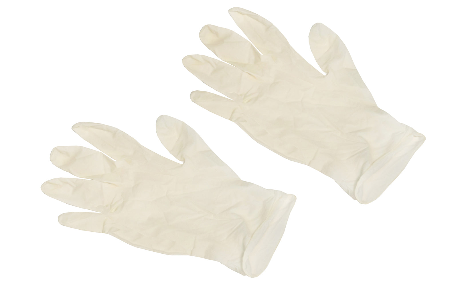 These powdered Latex gloves are good disposable gloves for variety of uses including laboratories, production, inspection, cleaning & light duty applications. Good for hobby work, arts & crafts. Beaded cuff style. Ambidextrous design fits right or left hand, 4 Mil Powdered Latex 100 gloves in box - Natural rubber latex