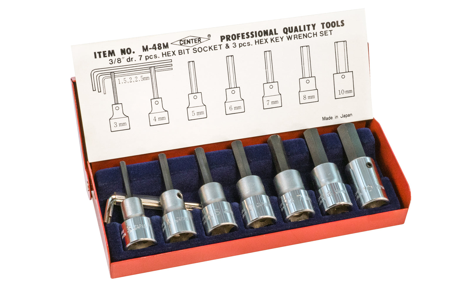 Allen Wrench Socket Set 1 2 Drive