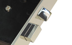 Classic Interior Mortise Lock Set ~ Polished Nickel Finish on Solid Brass