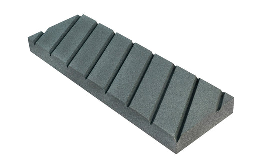 Produce flat surfaces on waterstones of all grit sizes with Norton Flattening Stone with Case. The silicon carbide abrasive promotes maximum cutting for fast results while the flat shape & hard bond effectively flatten. Stone is constructed with diagonal grooves, allowing for the easy removal of swarf. 699366874440