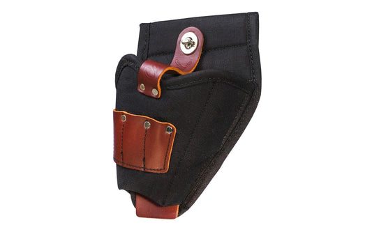 Made in USA - Occidental Leather nylon & leather drill holster holder. Accepts up to 3" work belt. - High Quality - Drill Holder - Riveted - 759244223705 - Leather & Nylon Drill Holder for belts - Model No. 8567