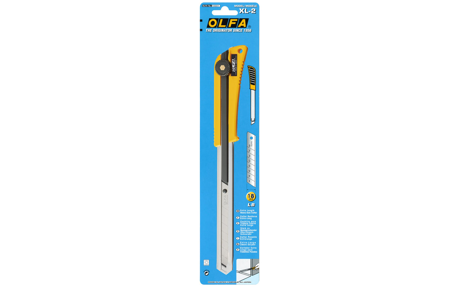 Olfa XL-2 Extra Long Utility Knife - 18 mm Blade