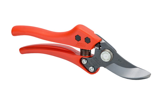 French-made Bahco Bypass Pruners P1-20 are pruners with sharp cutting edges & give nice smooth cuts when used. High-performance blades with slicing cut & precision grinding. Long-lasting sharpness & clean cutting with less friction thanks to the blade grinding process.  3/4" (20 mm) cutting diameter max. 7311518044572