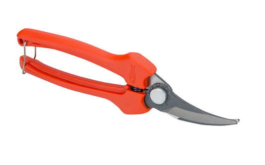 These 7-1/2" long French-made Bahco bypass garden snips are good spring-loaded snips with sharp cutting edges & they give nice smooth cuts when used. Great for harvesting fruits & vegetables, grapes, etc. Also good for use in garden for floral snipping & trimming. Made in France. Model No. P123-19-BULK30. 7311518218218