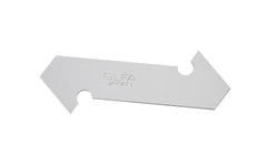 These Olfa "PB-800" Plastic & Laminate Cutter Blades are crafted from premium tungsten steel for extreme toughness & durability. The expertly honed cutting edge creates a fine score line to cleanly snap plastics & laminates with ease. Olfa "PB-800" Replacement Scoring Blades - 3 Pack. 091511600223. Made in Japan
