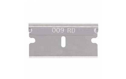 These traditional single edge razor blades are sharp blades that fit many tools & are universally used for scraping, cutting & trimming jobs. The blade is .009" in thickness & sharpened to precision. 100 Pack. PHC - Pacific Handy Cutter. 073441000441