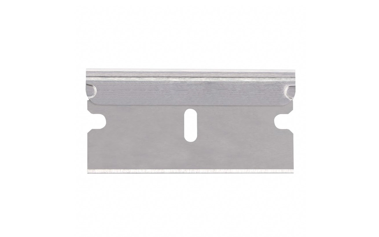 These traditional single edge razor blades are sharp blades that fit many tools & are universally used for scraping, cutting & trimming jobs. The blade is .009
