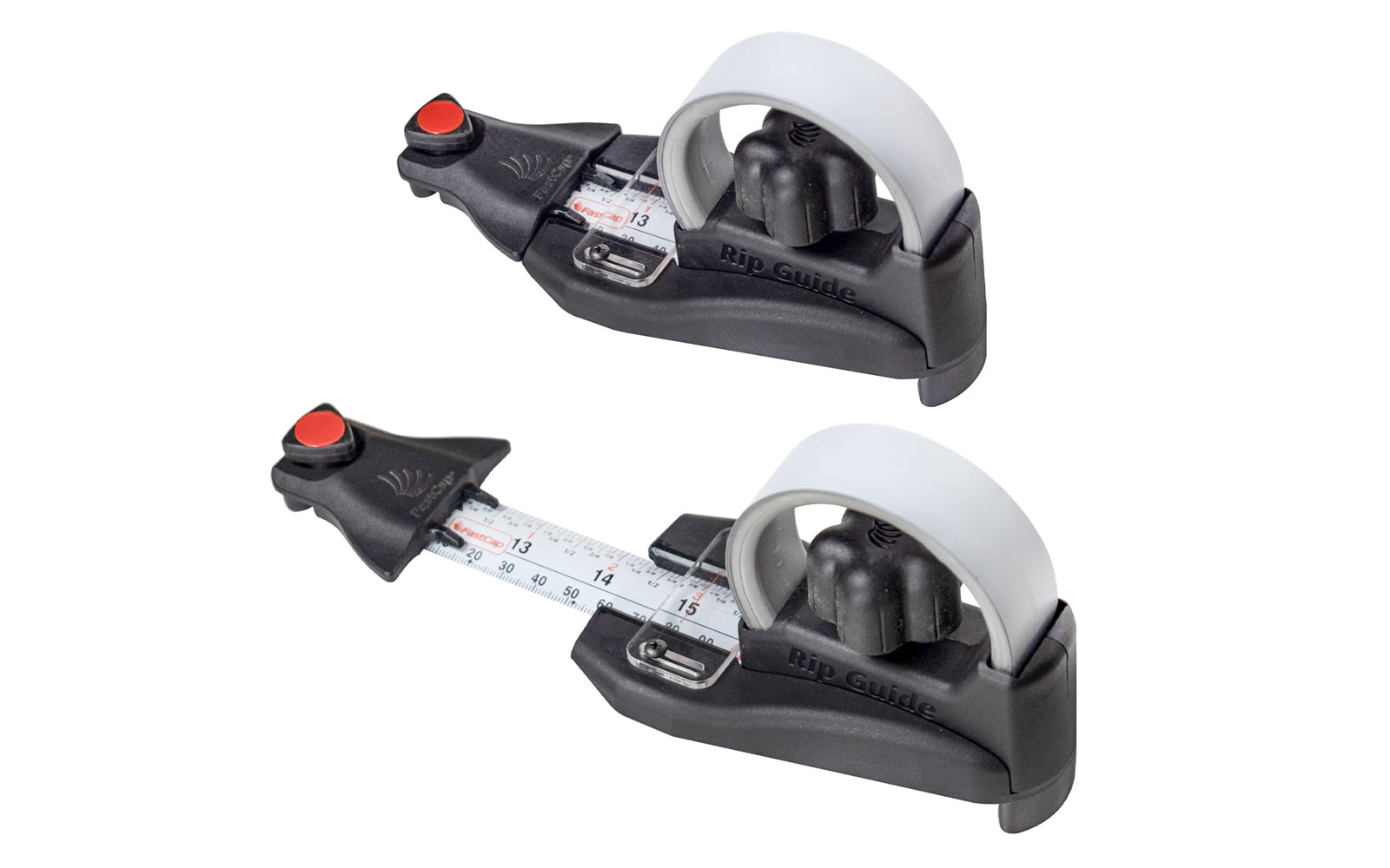 FastCap Rip Guide has a compact design that helps make quick, accurate, & repeatable measurements for your track saw. Simply slide the Rip Guide into the fence’s “T-track,” measure your cut, & saw away. For initial set up dial sight glass to your specific fence. 2 pack. Metric / Standard tape measure. 663807030498