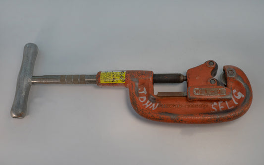 Rigid No. 2A Pipe Cutter. 1/8" to 2" Capacity. Made in USA. 