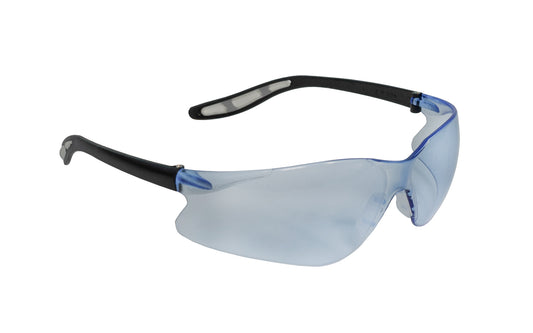Fastcap Safety Glasses have high contrast blue lenses & great for the shop. Anti-fog & anti-static lenses. FastCap "CatEyes" blue lenses. ANSI rated Z87.1. No magnification. UV Protection - UVB 95% UVA 60%. ANSI / OSHA approved. Shatterproof & scratch resistant. 663807804884. Model SG-AF-B510