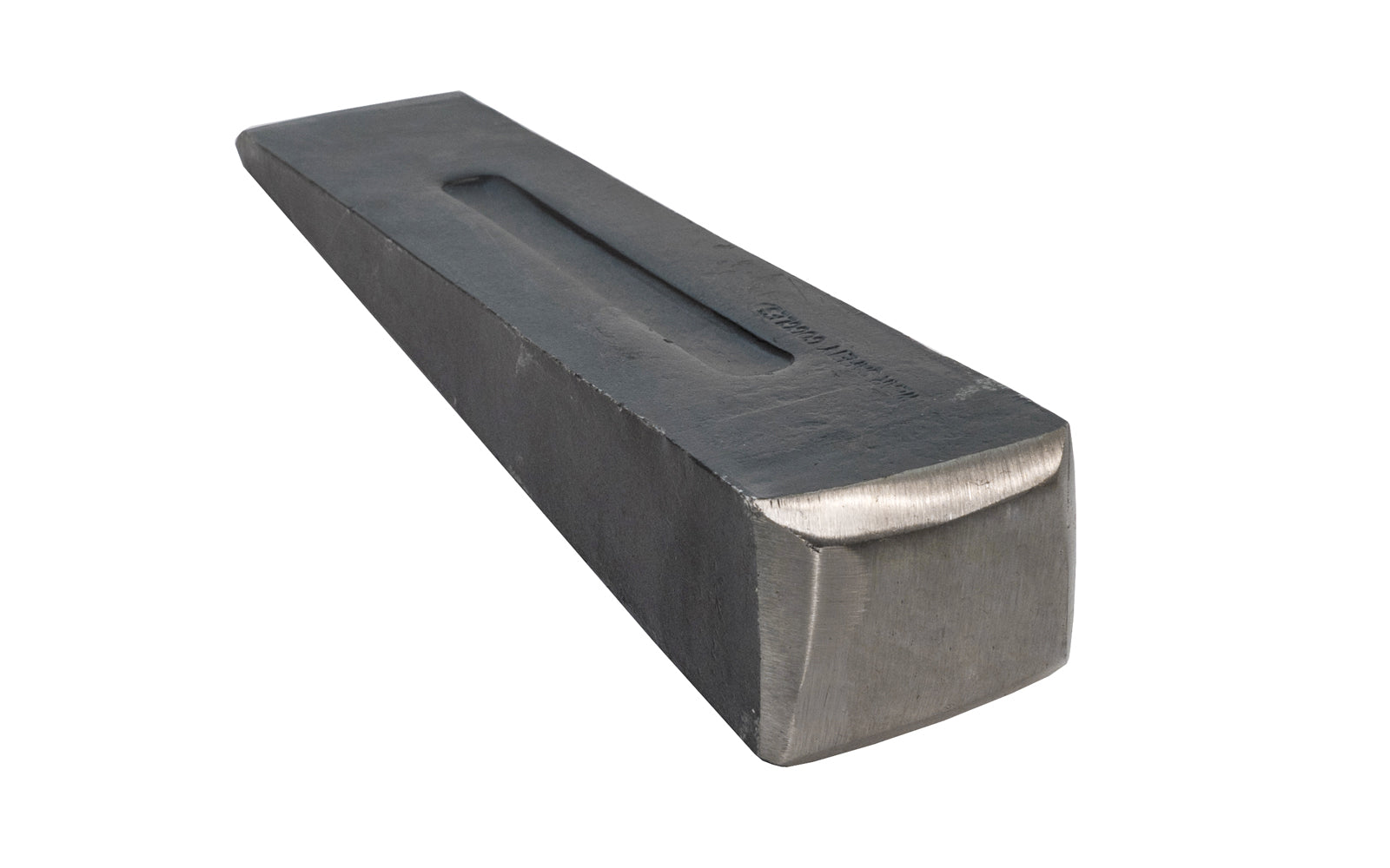  Vaughan Mfg. Model No. SW6X. Basic steel splitting wedge. 6#  steel wedge. 10-1/8" overall length. 6 lbs steel splitting wedge. 093848592790. 2-1/4" wide edge.