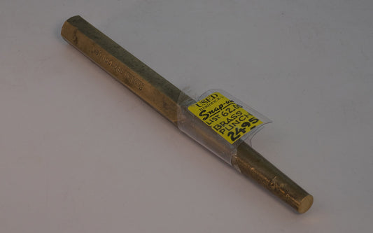 Snap On 3/8" Brass Punch - PPC 1001. 7-3/4" overall length. Made in USA.