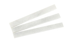 3/16" x 1/2" x 5" size soapstone refill pieces. Made of natural soapstone & marks well on dark surfaces. Great for for marking & outlining welds. Won't contaminate welds. #1 select natural white soapstone pencil refill. 3 Pack. Made by Forney Industries. Model 60306. 032277603066. 3/16" Thick x 1/2" Wide x 5" Long