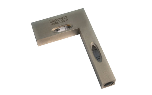 The Starrett 134 Cross Level is an especially useful little level, invaluable for plumbing, approximate squaring and leveling work. Made in USA.