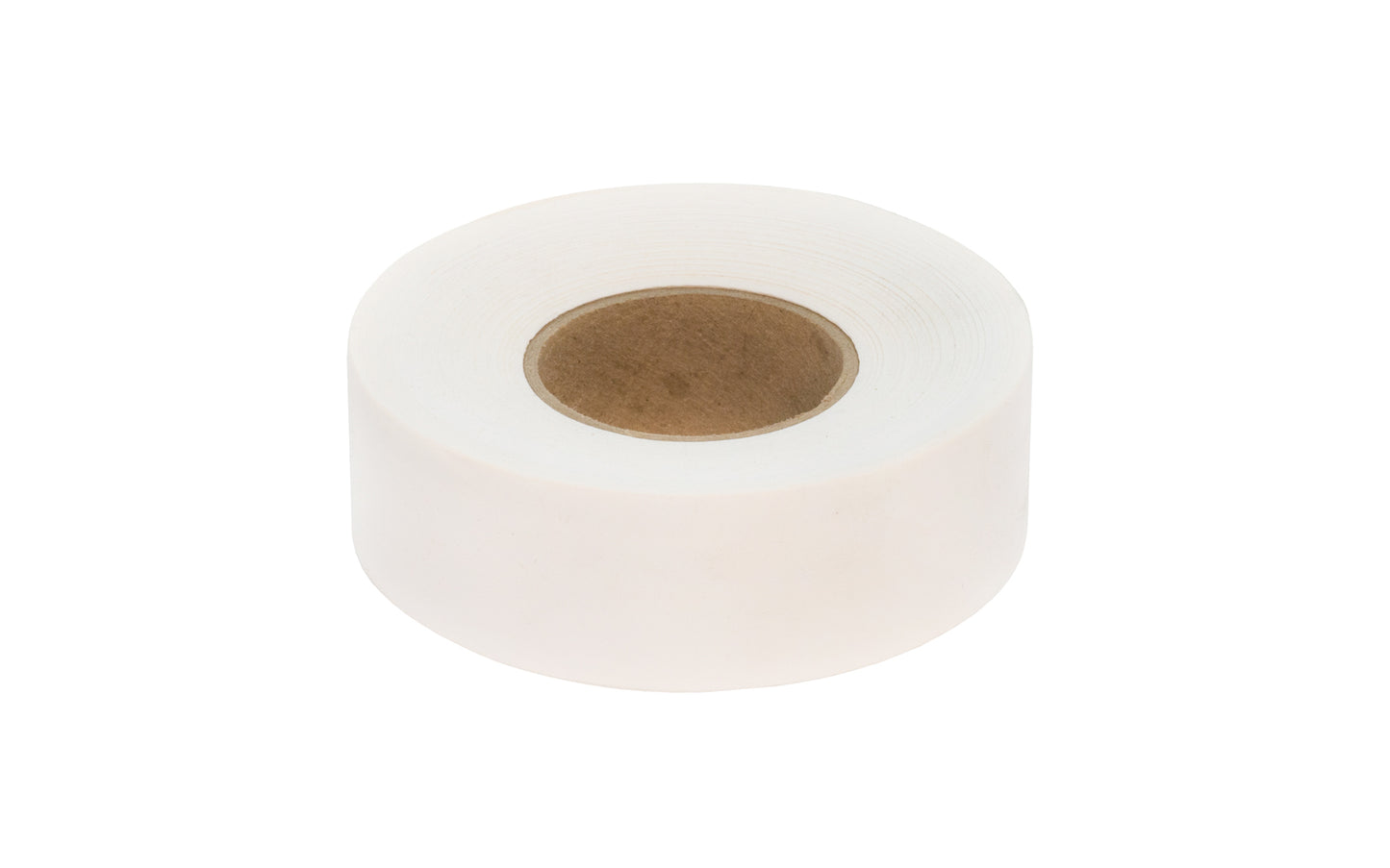 This Swanson White Flagging Tape 1.1875" x 300' is durable plastic tape that remains pliant in cold weather. Easy to tear & tie off. Tape is ideal for marking trails, surveying projects, & similar tasks. Model No. RFTWT300. White Color. 038987633072