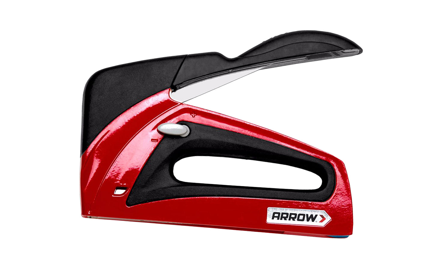 Arrow T50R.E.D. Professional Staple Gun & Nailer is great for general repairs, professional uses, upholstery, insulation, light trim. High/low power switch adjusts drive force to drive staples & brads into hard & soft surfaces. Use Arrow T50 Staples & Arrow 18GA Brad Nails. Ergonomic soft rubber grip. 079055123903