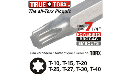 Picquic "TrueTorx" Multi-Bit Torx Screwdriver