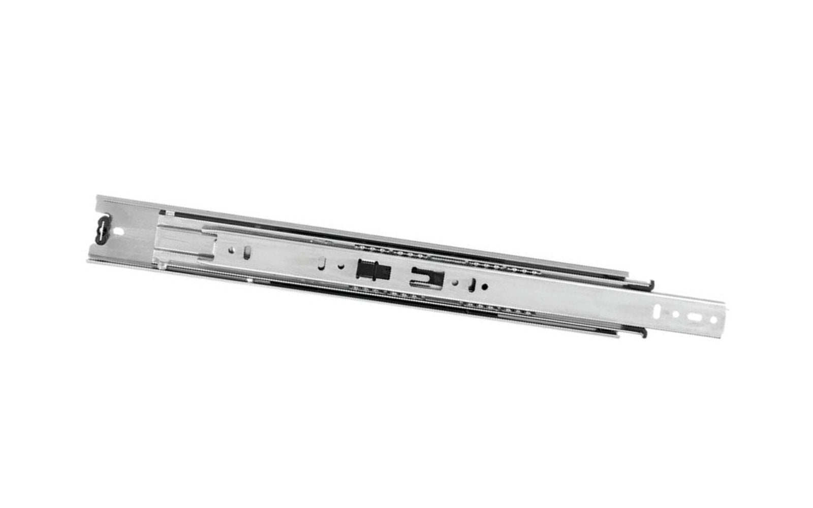 The Knape & Vogt TT150 Soft-Close Drawer Slide is a full extension soft-close, ball-bearing slide that features a lever disconnect. The TT150 is perfect for light-duty kitchen and bath cabinetry that require a soft-close feature.