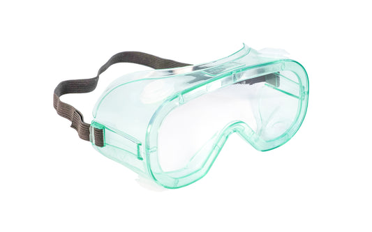 These handy soft flexible vinyl goggles with polycarbonate lens help protect eyes against minor hazards like flying particles dust & wind. Ventilated goggles with top & bottom ports. Designed for shop, lab, & manufacturing use.