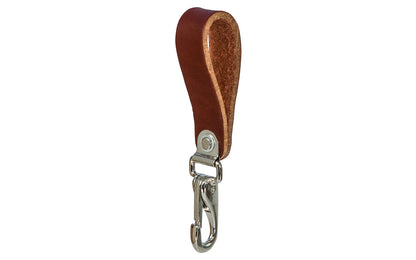 Made in USA - Occidental Leather 1” wide leather loop supports a safety release snap. For saw keys, wrench, etc. Position your most frequently used tools within easy reach. Fits up to a 3" work belt. Loop is strongly riveted - Made of genuine leather - Model No. 5010 - 759244005707 - Occidental Leather Belt Attachment