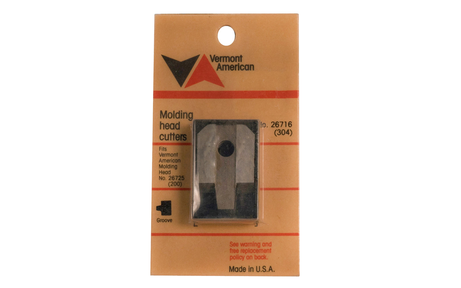 Vermont American Moulding Head Cutters - No. 26716 – Hardwick & Sons