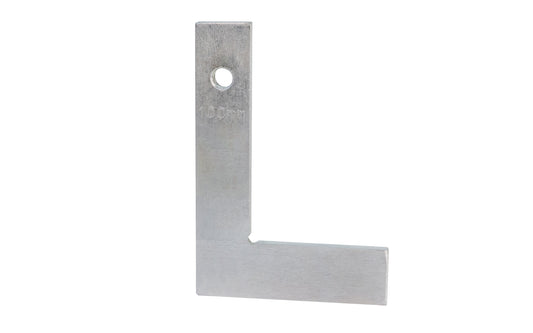 Made in Germany · 4" (100 x 70 mm) steel square made by Vogel Tools. 5 mm thickness. Designed for basic workshop or mechanic use. Flat back. Special steel, galvanized. Made in Germany.