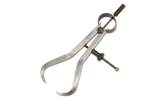 4" (100 mm) outside spring caliper made by Vogel Tools in Germany. Steel square legs with hardened tips.   Made in Germany. Vogel Tools Model No. 302460. 4010873637483