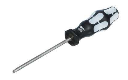 High quality Kraftform Plus Torx screwdriver made out of stainless steel by Wera Tools. Available in T10 Torx, T15 Torx, T20 Torx, & T25 Torx sizes. They can be used for industrial application without hesitation - Series 3367 - Non-roll Hexagonal handle.