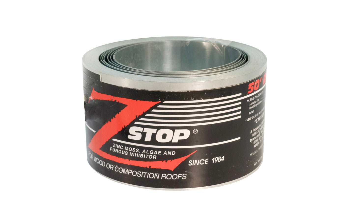 Z-Stop 50' Roll - Zinc Moss, Algae & Fungus Inhibitor