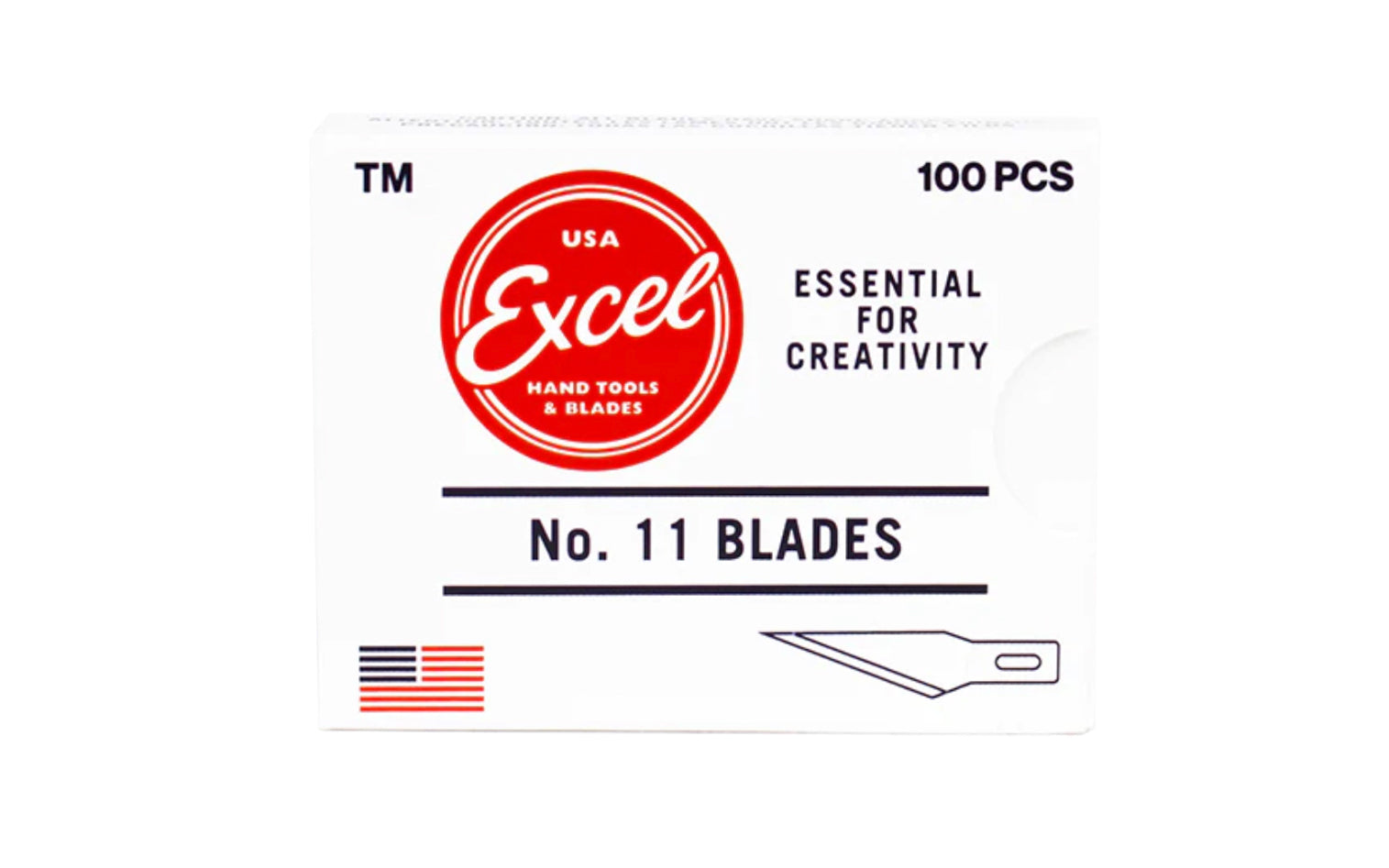 Excel 11 Knife Blades 100 Pack