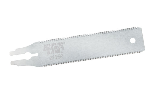 Made in Japan · Vaughan 150RBD ~ Crosscut Teeth: 21 TPI & 17 TPI ~ Impulse Hardened Teeth ~ No set teeth ~ great for flush cutting, cutting dowels, pegs, & trim work - Double Blade - makes for smooth cuts on your material - 150 mm pull saw - Vaughan Mini Bear Saw - 051218569827 - Fine & Extra Fine cuts - Mini Saw