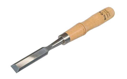 Buck Bros 3/4" Firmer Wood Chisel ~ 305 - Made in USA - Made in Massachusetts ~ 3/4" width - Drop Forged - Hardened & Tempered - Tapered Blade for balance - 3/4" size - Buck Firmer Chisel - Beveled Edges