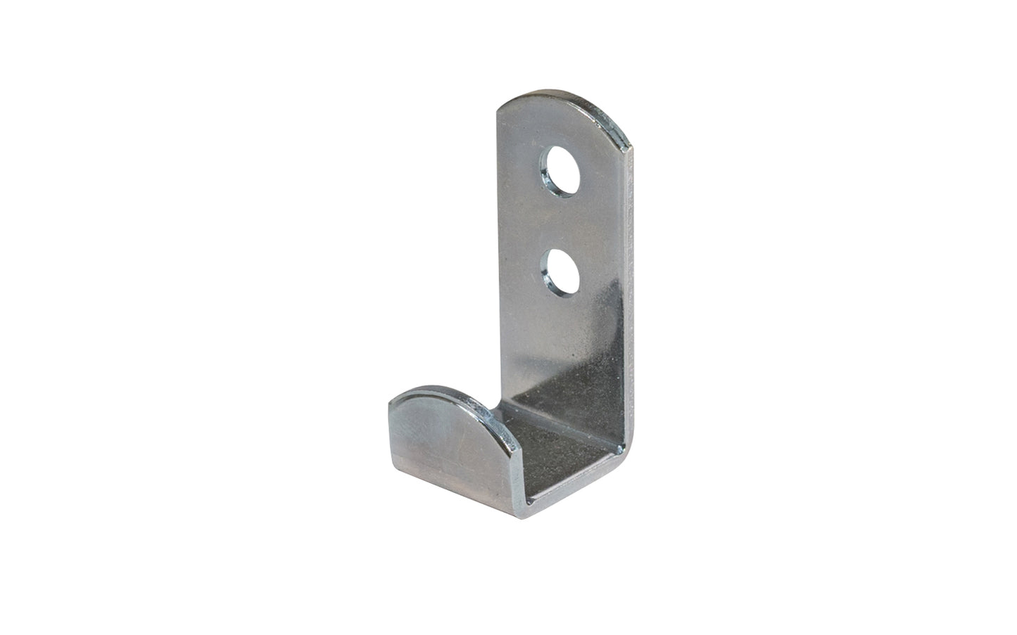Steel Mirror Clip Support Hanger Bracket - 1/2" Opening ~ KV Model No. 313-1/2-ANO - Commonly used with installation of mirrors, but may also be used in appliacations where a 1/2" opening is needed - Knape and Vogt