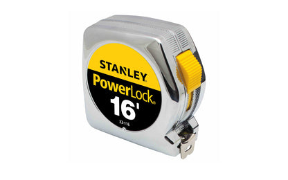 Stanley Powerlock 16' Tape Measure ~ 33-116 - Made in USA