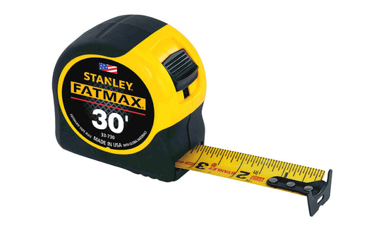 Stanley Fatmax 30' Tape Measure ~ 33-730 - Made in USA