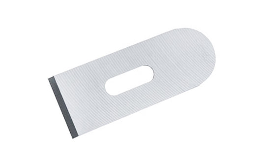 Model 12-331 - 0-12-331 ~ 1-5/8" (40 mm) wide cutter blade ~ Hardened, tempered high-carbon chrome steel gives excellent edge retention - Can be honed to a razor-sharp edge ~ Ground to a flat surface ~ Ground edge of 25°; finish with honed angle of 30° is recommended - 076174123319 - Replacement Stanley Iron Blade