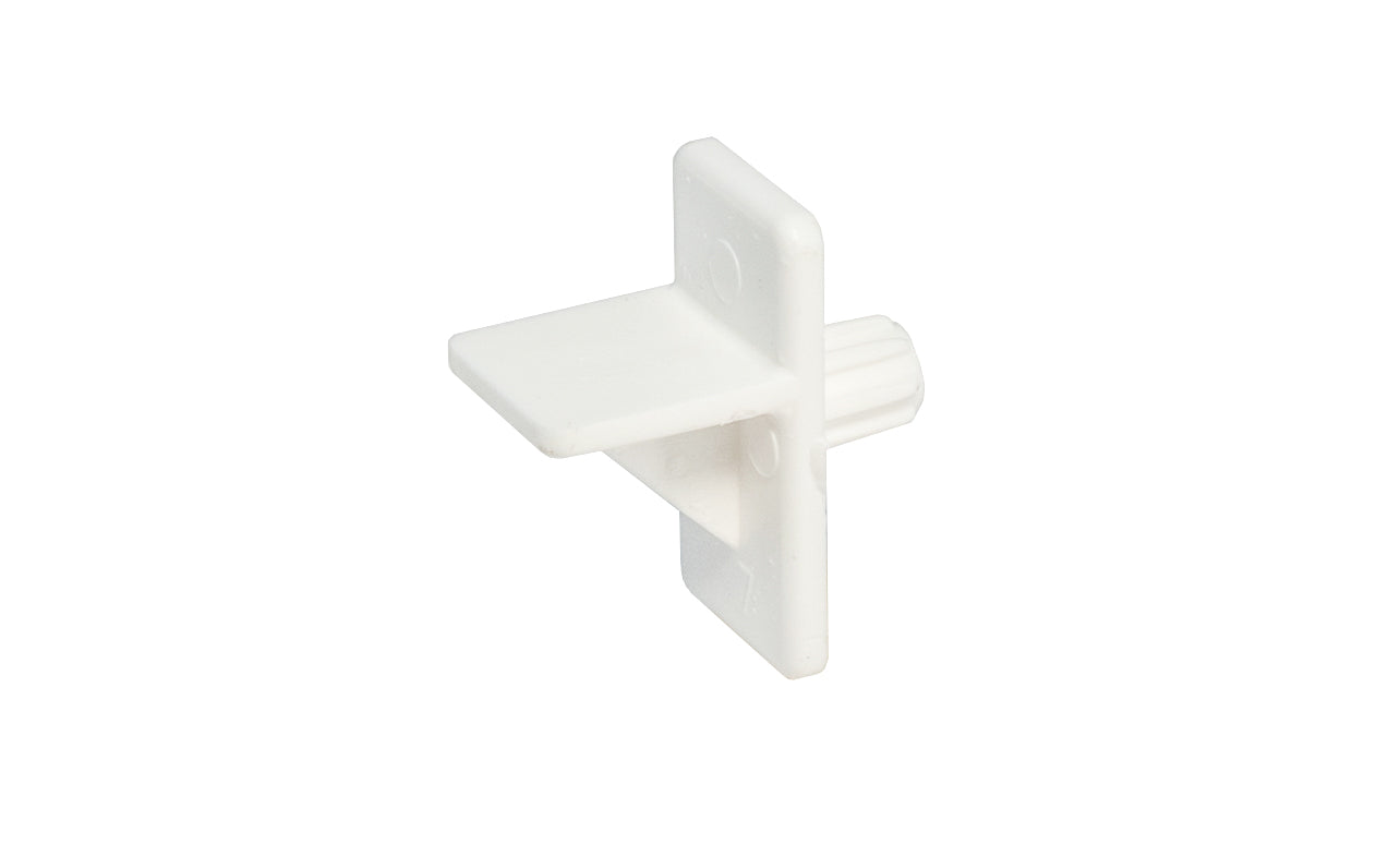 1/4" Plastic Shelf Support Pin - White color - KV Model No. 335-WH ~ Knape and Vogt ~ Made in USA