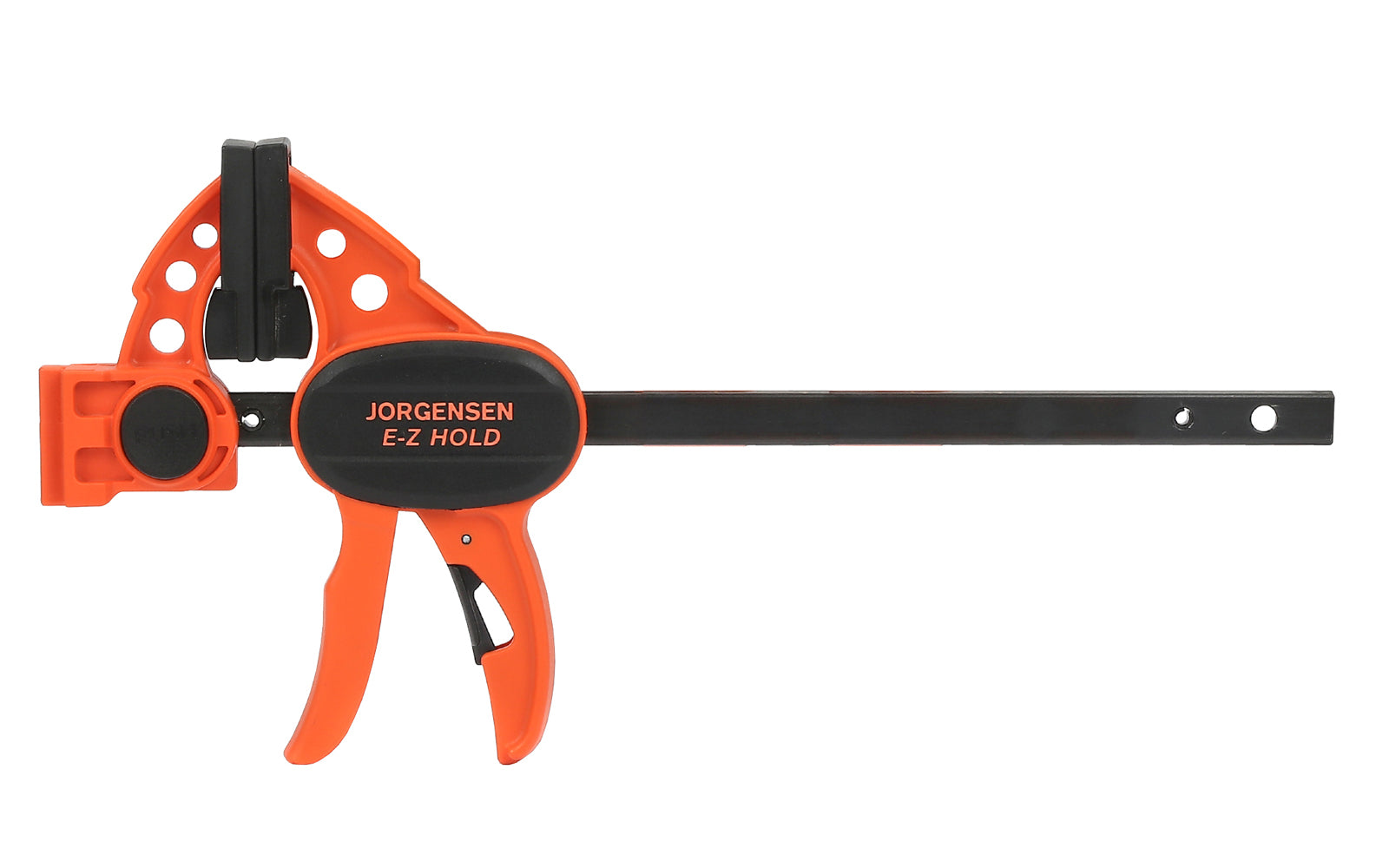 Jorgensen "EZ-Hold" Light-Duty / Spreader Expandable Clamp ~ 6" Opening - Model No 33606 - Comfortable one-hand clamping - Reversible Jaw converts clamp to spreader - 6" max opening - 150 lbs. clamping pressure