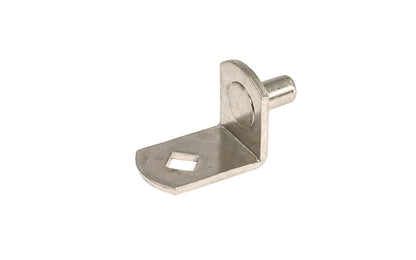 5 mm Shelf Support Pin, Bracket Style - Nickel Finish - KV Model No. 345-NP - Knape and Vogt