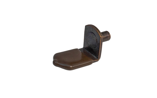 5 mm Shelf Support Pin with Vinyl, Bracket Style - Brown - KV Model No. 348-BRN ~ Knape and Vogt