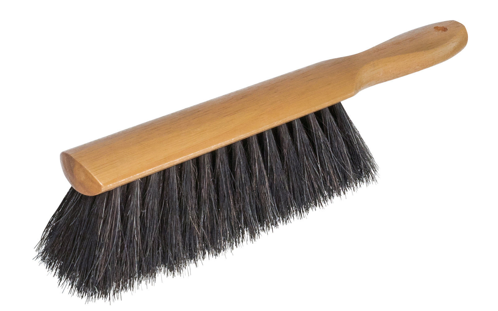 Bench Brush ~ Horsehair & Tampico Bristles - Magnolia Counter Duster Model No. 53 ~ Well-made duster ~ Bristles are staple set in clear lacquered hardwood block ~ Excellent for dusting, cleaning counters, & workshop area ~ Great for use on delicate & polished surfaces - will not scratch ~ Made in USA