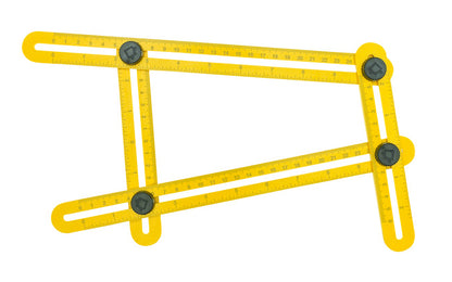 General Tools Angle-izer Template Tool - Model No. 836 ~ Template Tool for laminate flooring, wall & floor tiles, block paving & slabs, all brickwork, decking & carpentry - Template tool Jig to make bulls eyes, arches & plumb cuts on roof joists. brick patio or tile floor. Create repetitive angles or shapes for marking bricks, tiles, lumber & laminates.