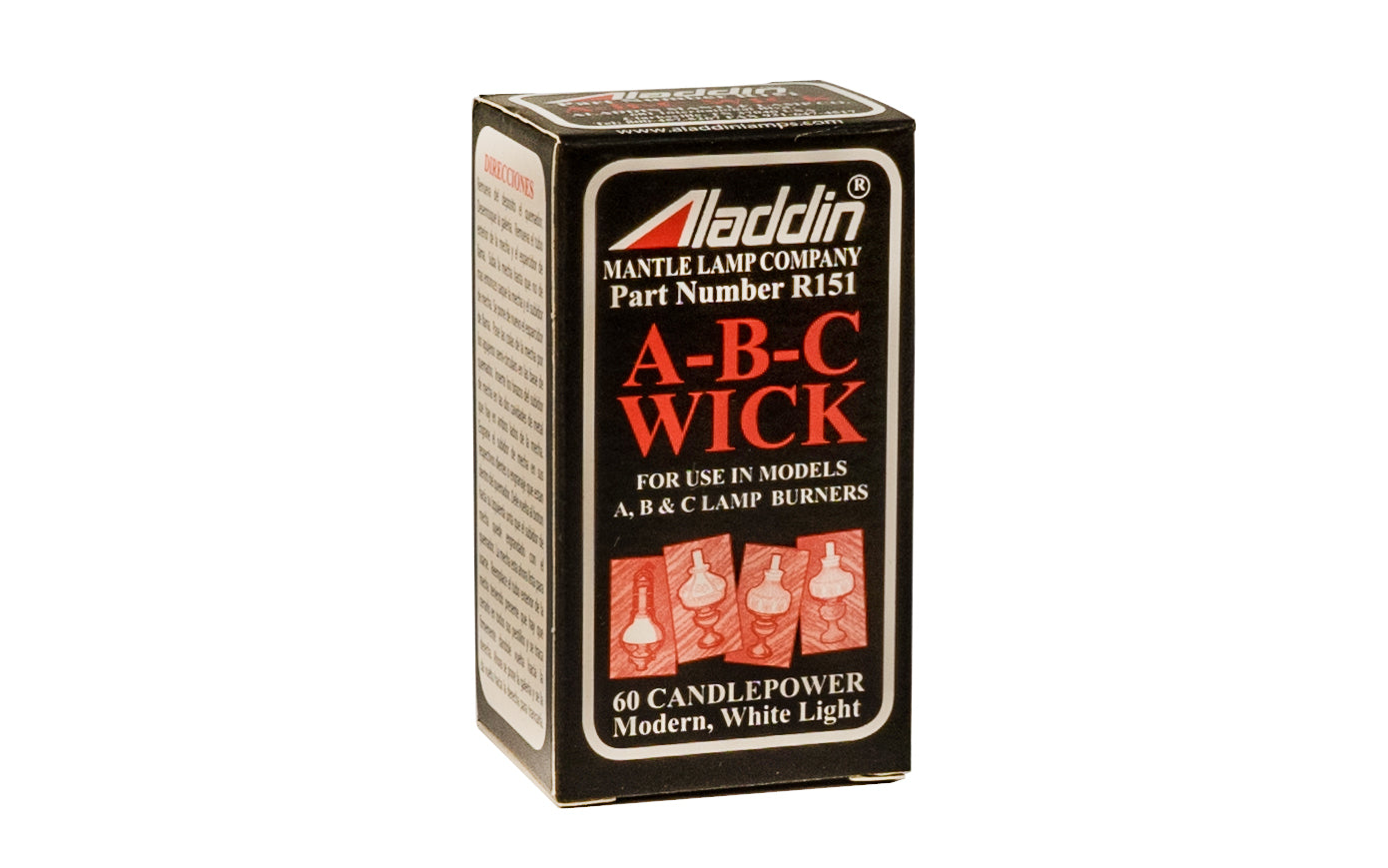 Aladdin A-B-C Lamp Wick ~ R151 ~ Made in England