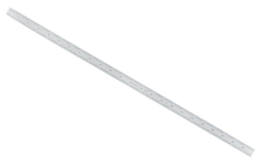 General Tools 24" Flexible Stainless Rule (10ths, 100ths, 32nds, 64ths) - Model No. CF2445 ~ Satin Finish Stainless Rule ~ 24" Overall Length - Flexible Rule ~ 038728331908