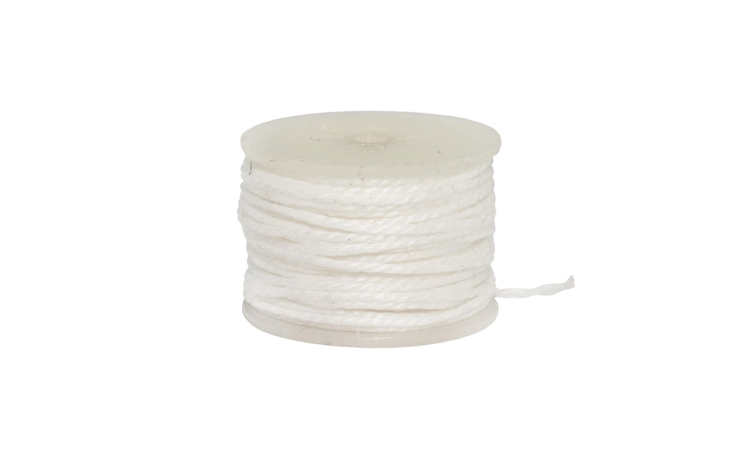 CS Osborne Waxed White Thread ~ 12-1/2 Yards Length - 413R W - Made in USA - Excellent for sewing & repairing leather, canvas, & similar materials - 0.27 mm (0.01") Diameter - White color - Waxed polyester thread - Model No. 413R W ~ 096685621869