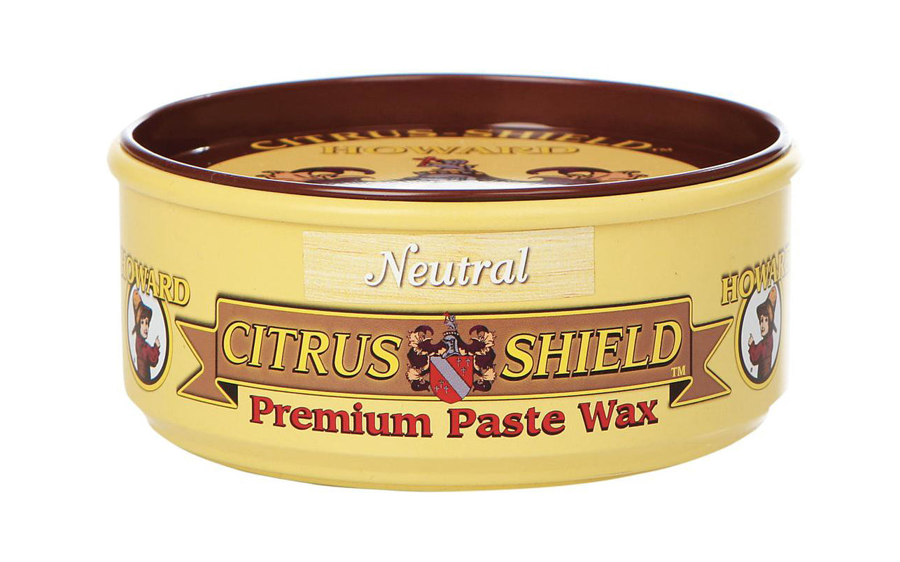 Howard Citrus Shield 11 oz Paste Wax - Neutral