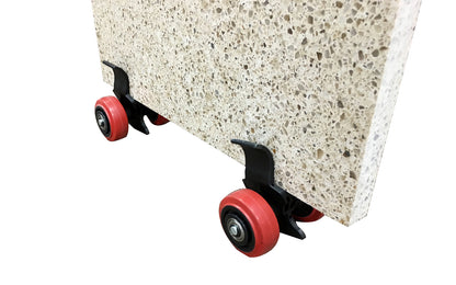 FastCap Clip N Roll ~ Material & Sheet Dollie - 500 lb. capacity - Helps to move large & heavy materials around the job or shop by yourself - Great for moving drywall sheets, granite sheets, doors, wood material, plywood, countertops