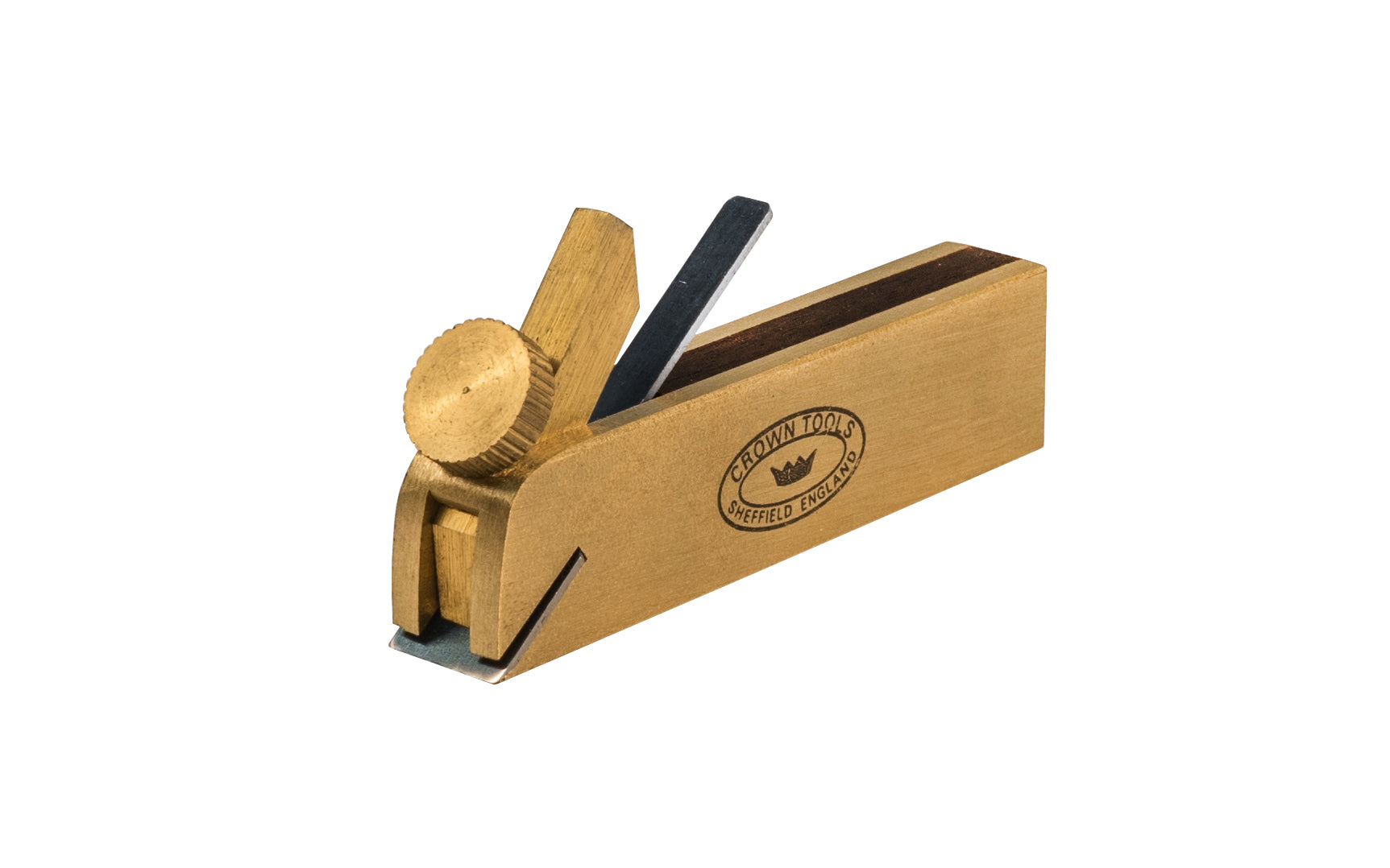 Crown Tools Brass Miniature 3 Block Plane